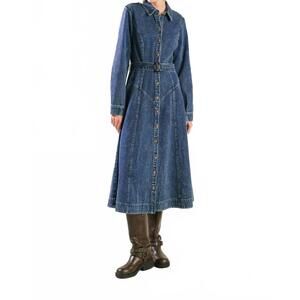 NEW FREEMARKET denim dress in medium blue